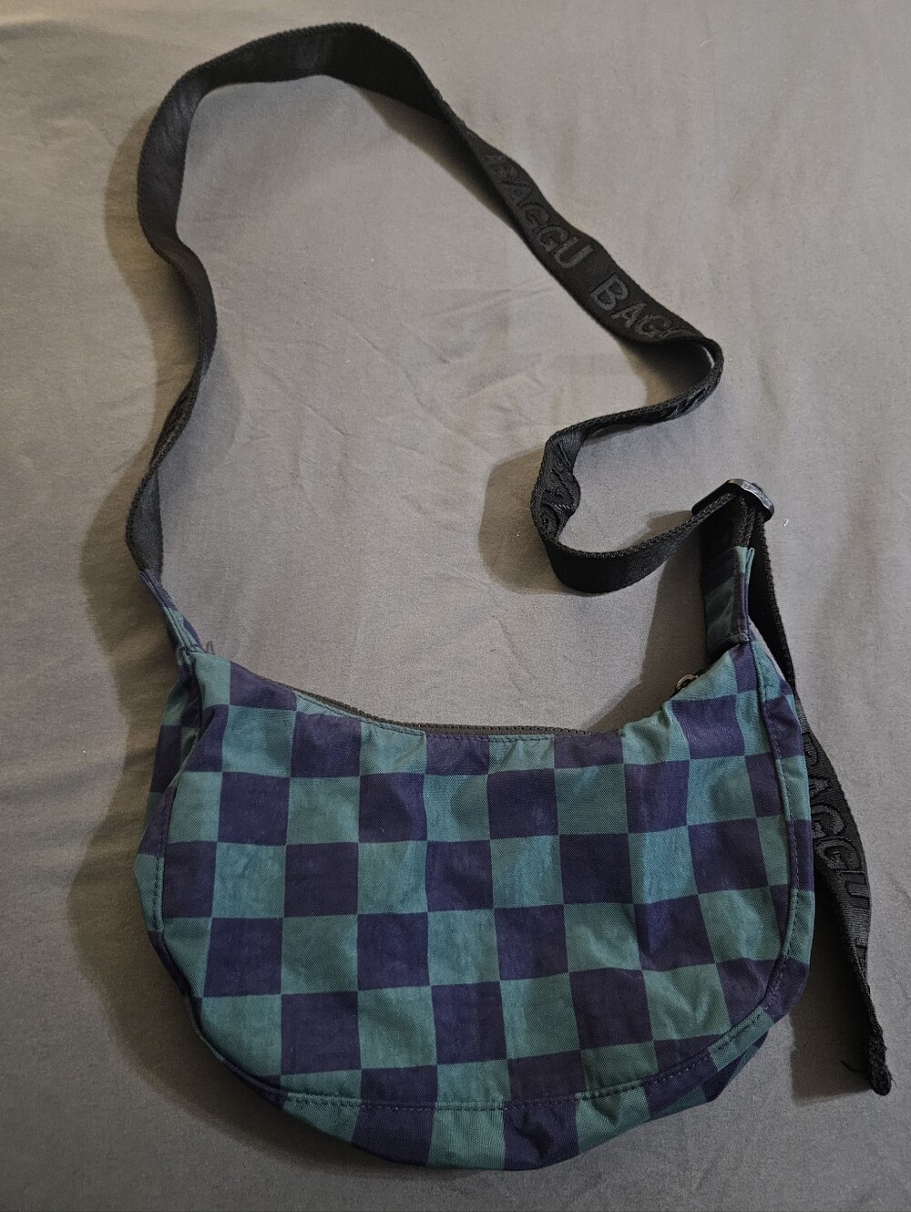 BAGGU Checkerboard Shoulder Bag
